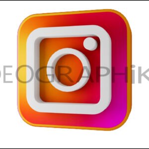 Instagram icono animado 3D