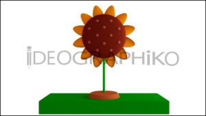Planta icono animación 3D