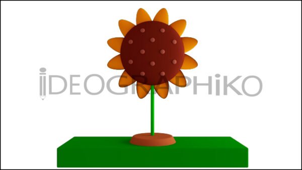 Planta icono animación 3D
