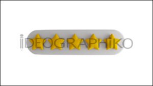 Estrellas icono animación 3D
