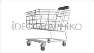 Carrito icono animado en 3D