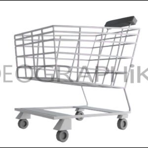 Carrito icono animado en 3D