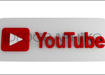 Youtube logo 3D