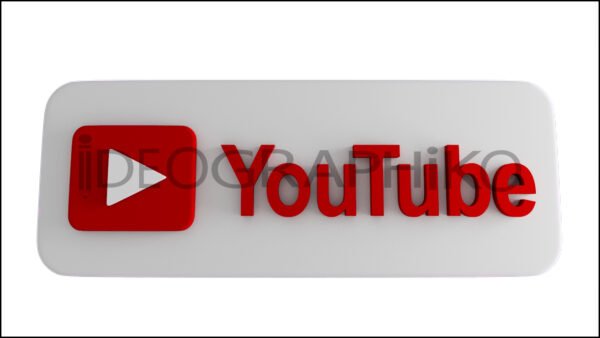 Youtube icono 3D